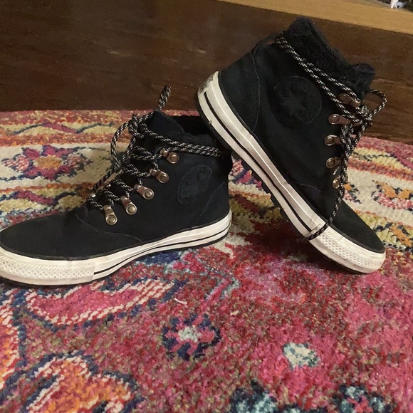 Warm Faux Fur Lined Converse - Picture 3 of 5